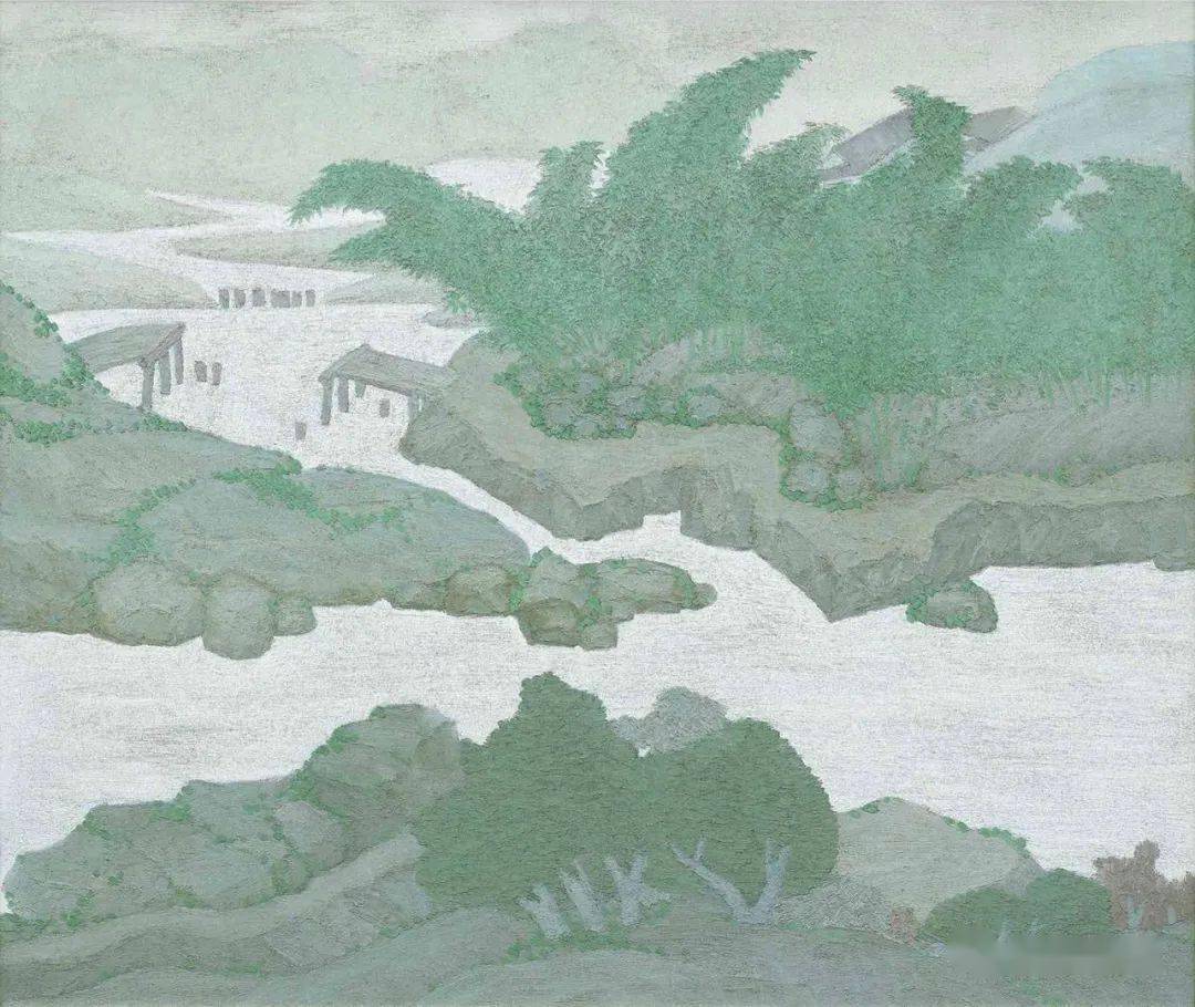 投资艺术 | 【六十卷《東莊圖》創作實錄文獻】卷三十 二 · 周原《水木清辉 · 用当代的语言连通传统