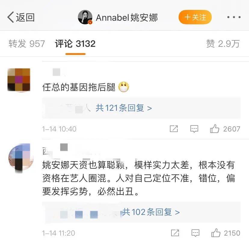还想出道吗?比起同父异母姐姐,姚安娜不得人心,因为输在这3点