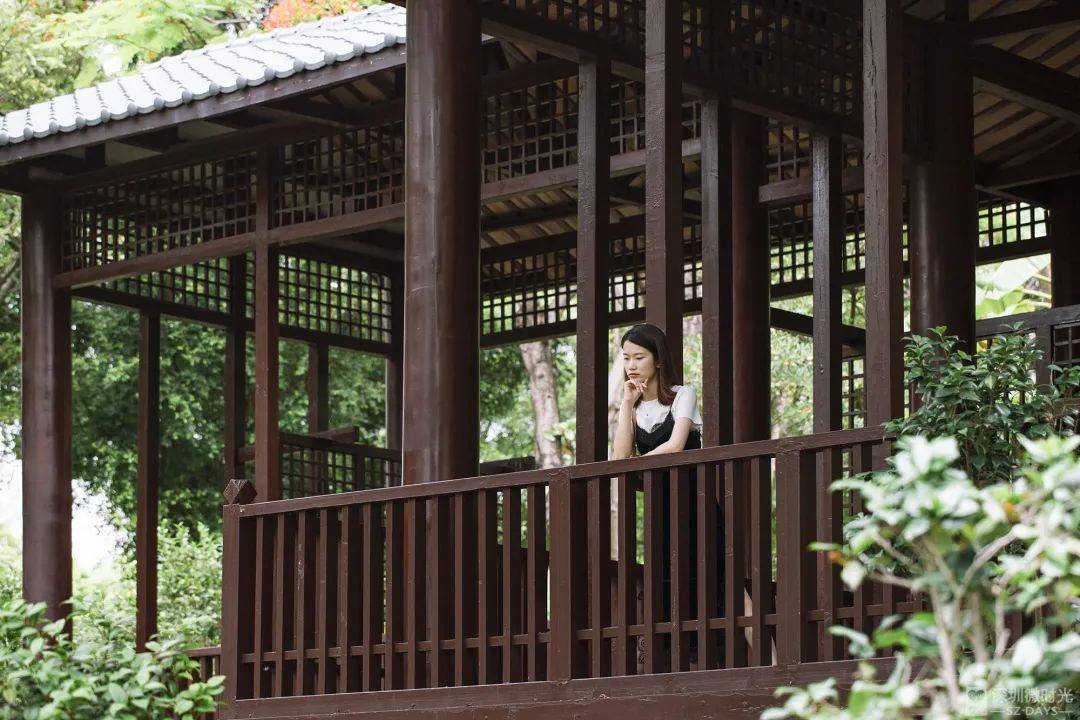 深圳少有的古风庭院,免费开放,一秒穿越到江南!