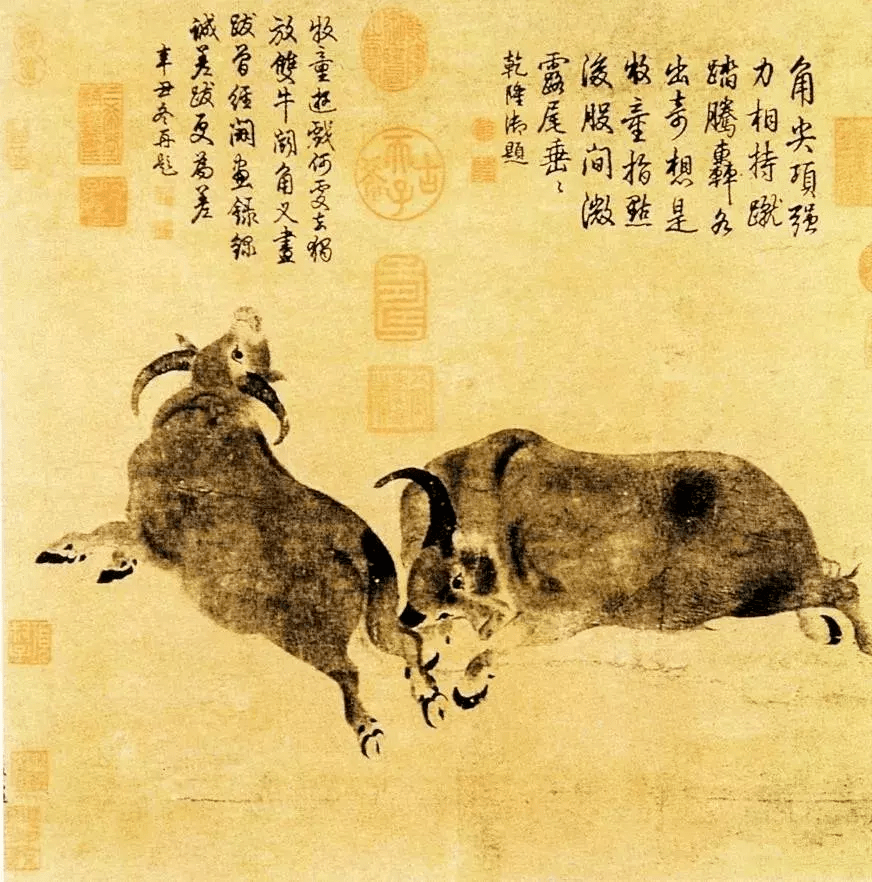 书画家影像网|十大名家画的牛,牛气冲天