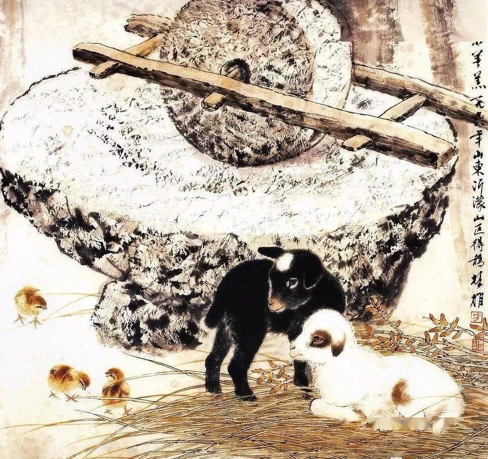 这画,“乡土味” 特浓