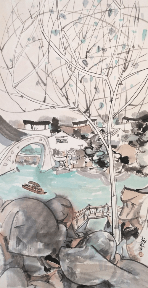 “意出象外”——张玉泰水墨作品赏析
