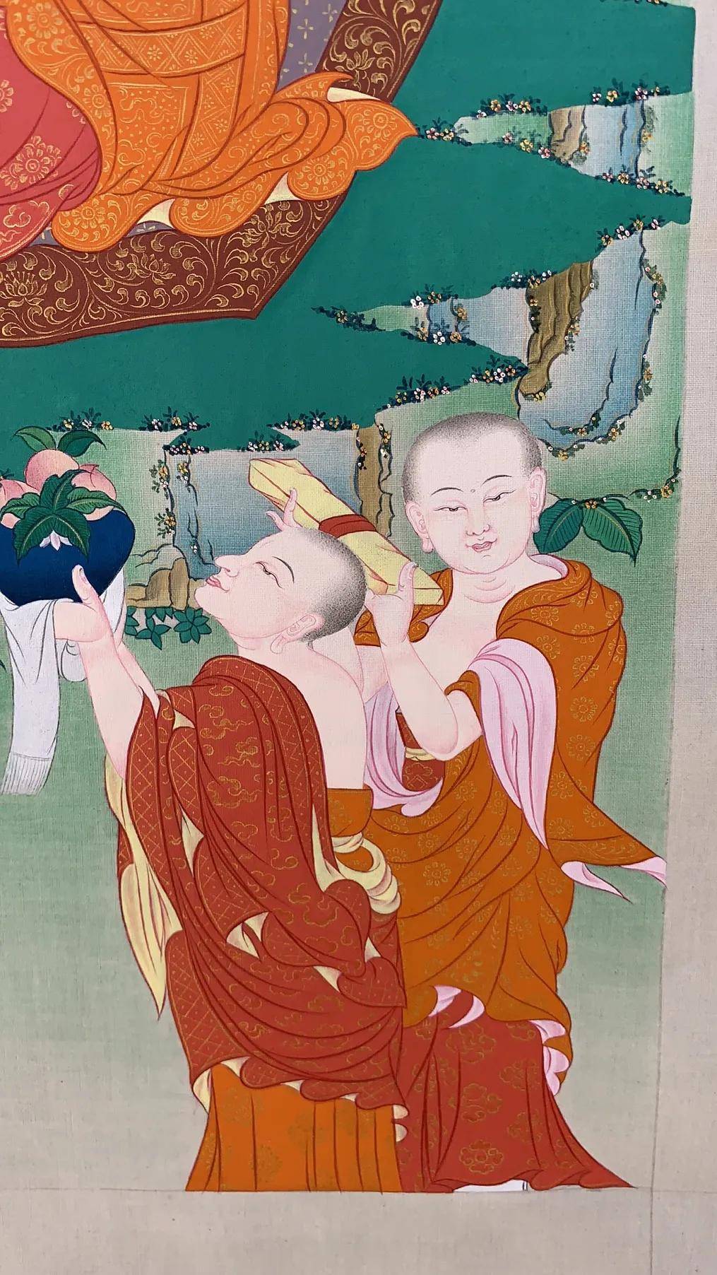 国家级非遗大师 【达泽多吉】讲解西藏唐卡五大画派