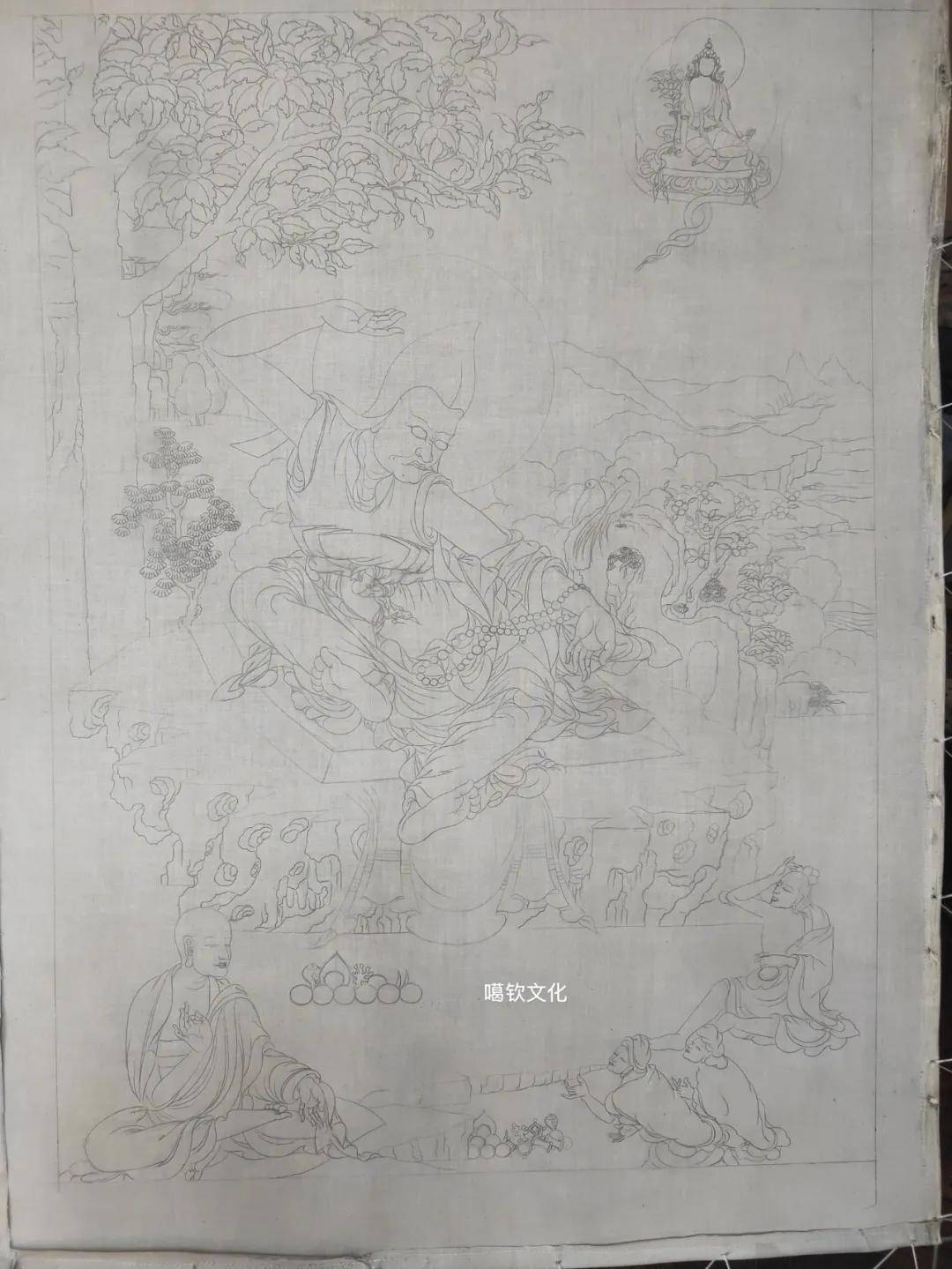 国家级非遗大师 【达泽多吉】讲解西藏唐卡五大画派