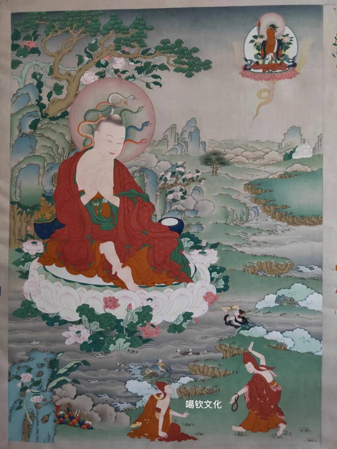 国家级非遗大师 【达泽多吉】讲解西藏唐卡五大画派