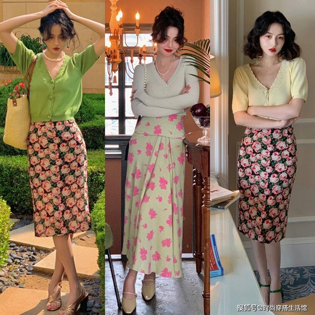 【花资】【转】立秋后火了一种穿法,叫:开衫+裙子,洋气显瘦不说,回头率超高