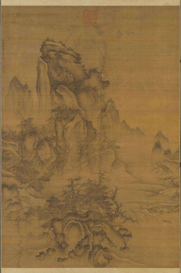 台北故宫新展“笔歌墨舞”:周文矩梁楷之作,存疑而精彩依然