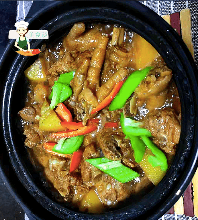 天冷了,儿子迷上了吃它,营养又解馋,炖一锅满满都是料,太香了