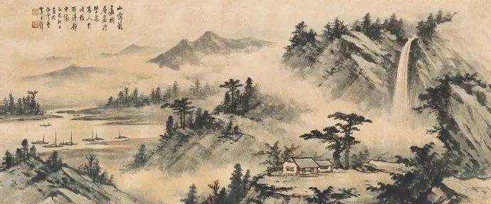 秀美国画山水,自成一格,气势万千