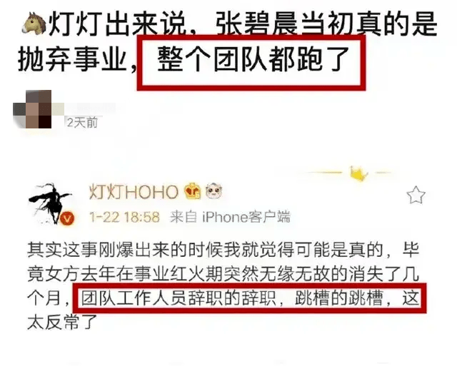 网曝张碧晨当初执意生子,抛弃事业和团队作对,还气跑工作人员?