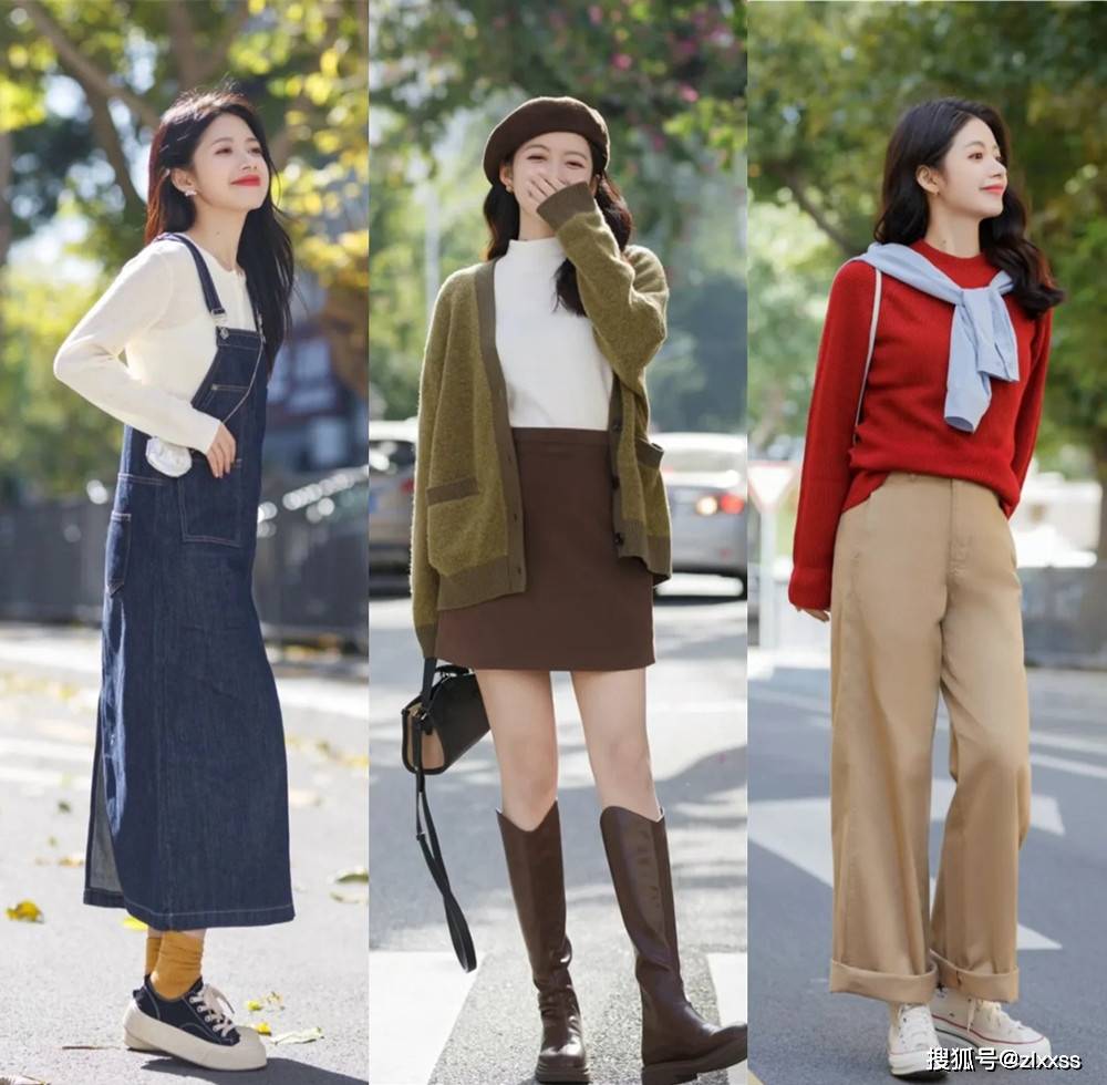 【时尚】【转】入秋之后,火了一种“氧气感”穿搭:清新减龄又养眼,真的好美