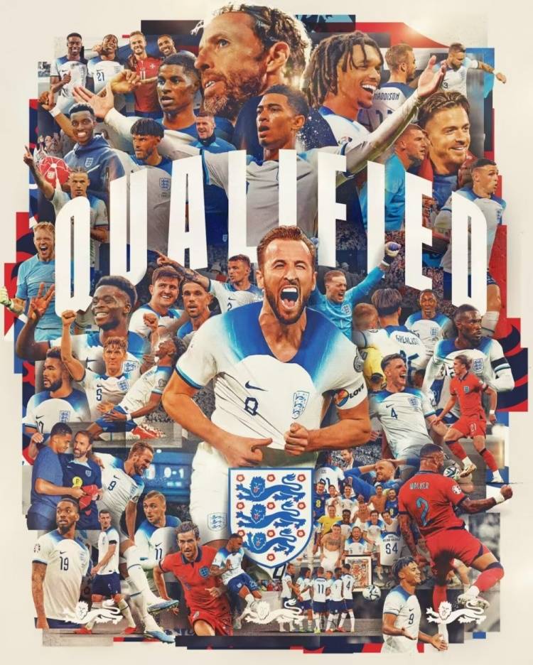 欧预赛-凯恩双响贝林厄姆助攻 英格兰3-1意大利提前出线