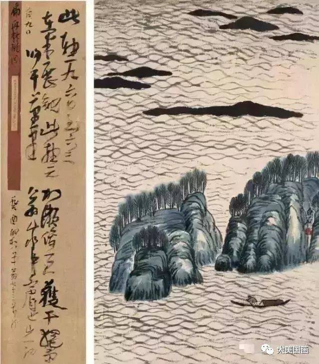 齐白石最具诗情画意山水画50幅!