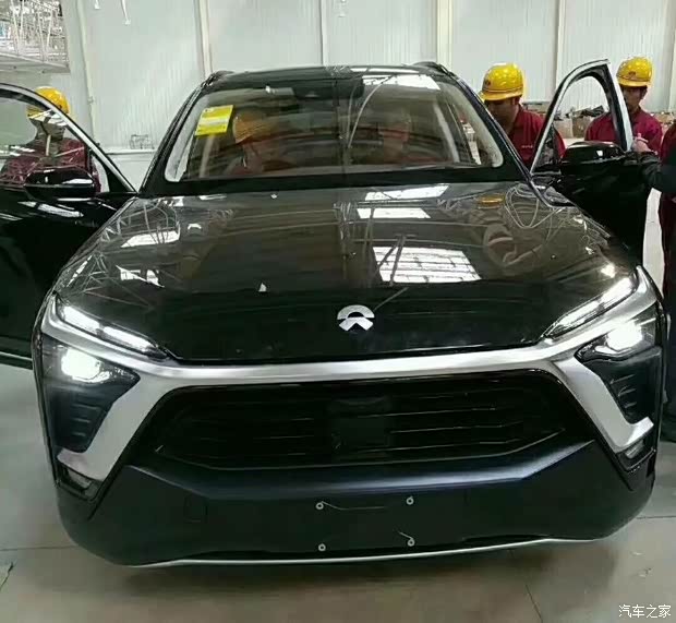 增“江淮蔚来”标识 曝蔚来ES8最新谍照