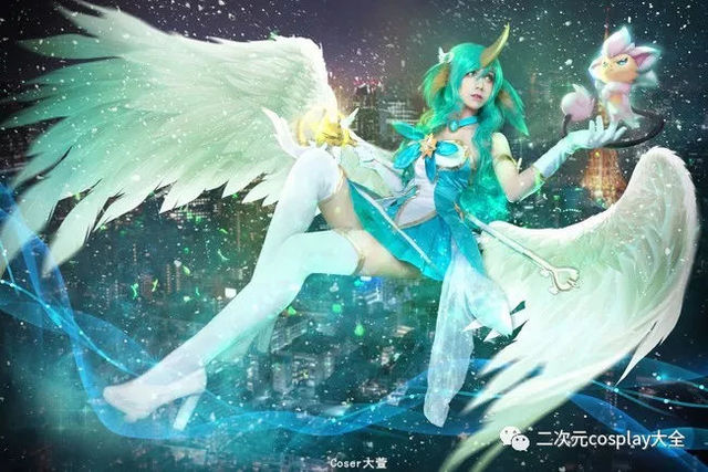 英雄联盟星之守护者,漂亮又美如画的索拉卡