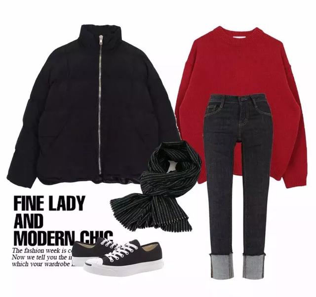 一件衣服10种搭法,4件衣服搭配出40种造型,太实用了!