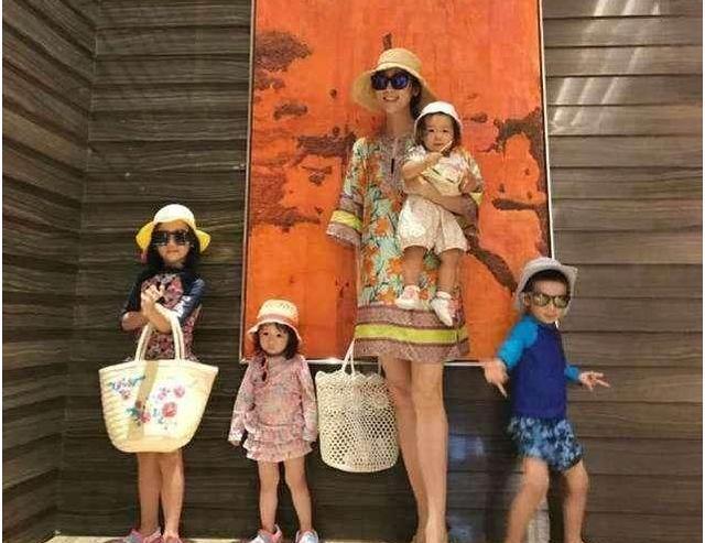 陈浩民基因太强大,老婆五年剖四次!四个娃简直是翻版陈浩民!
