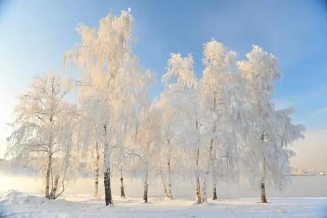 下雪了,结冰了,贝加尔湖成了天堂