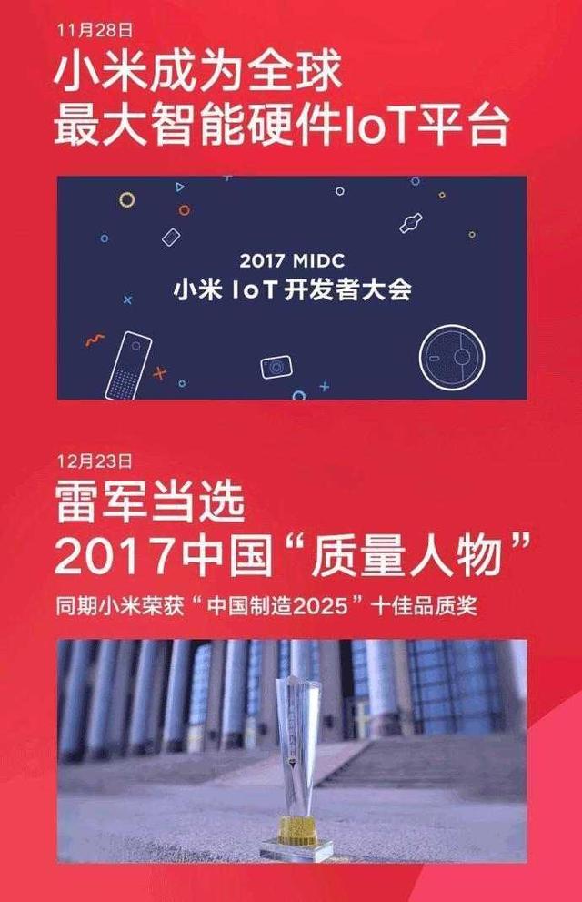 回顾小米2017年,快看看三款代表作有没有你心中那款?