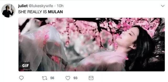 刘亦菲拼错Disney秒删?但这都不妨碍外国网友对她爱到痴狂