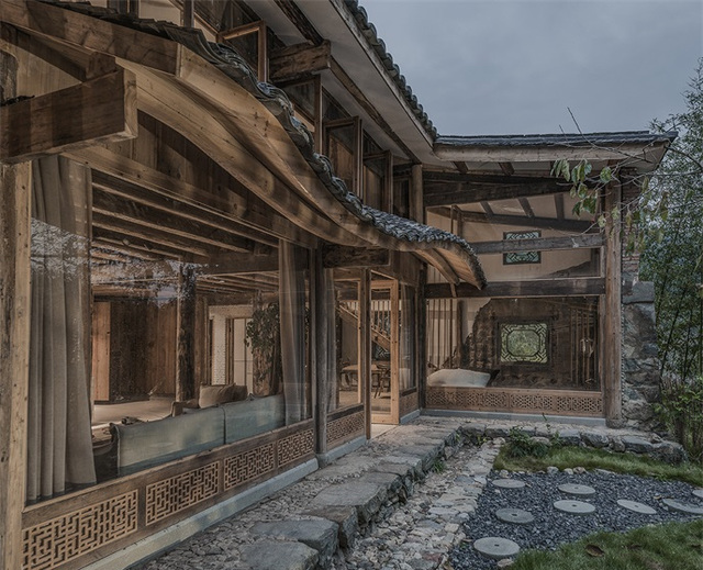 「建筑改造」深山中的老房子改造成静谧的休闲空间