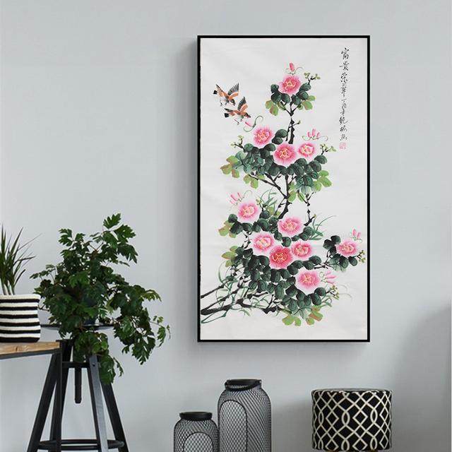 新年一上架就被抢光的“意境字画”,挂家里好看到离谱,招财纳福