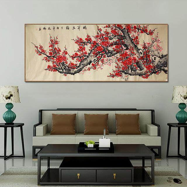 新年一上架就被抢光的“意境字画”,挂家里好看到离谱,招财纳福